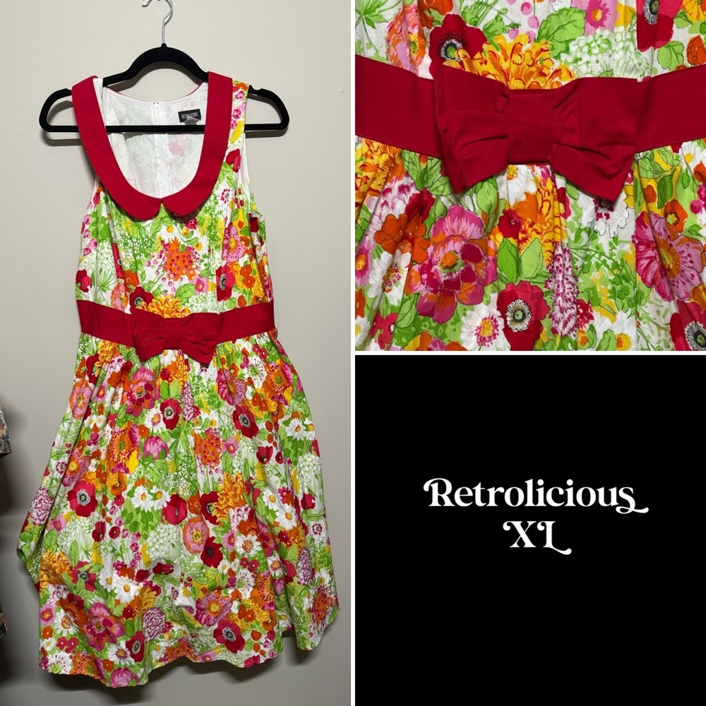Retrolicious floral dress